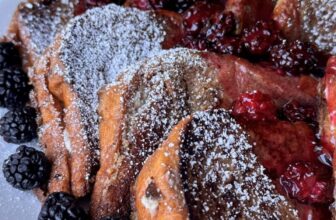 STUFFED BLACKBERRY FRENCH TOAST – The Southern Lady Cooks